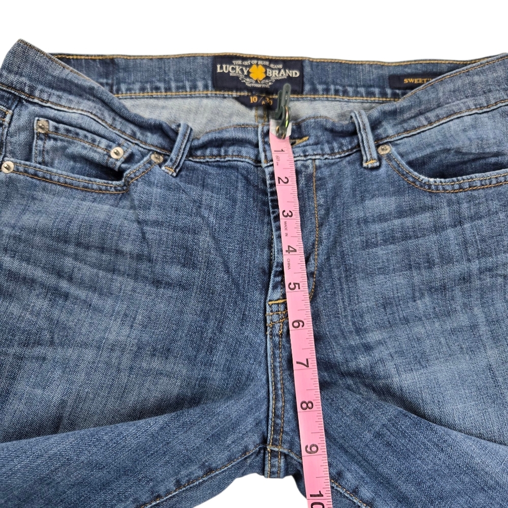 Lucky Brand Women 10/30 Sweet'N Low Blue Denim Jeans - Picture 11 of 13